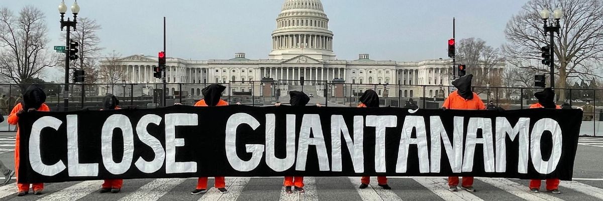 As US Clears 3 Detainees for Release, Amnesty Demands Biden Close Gitmo