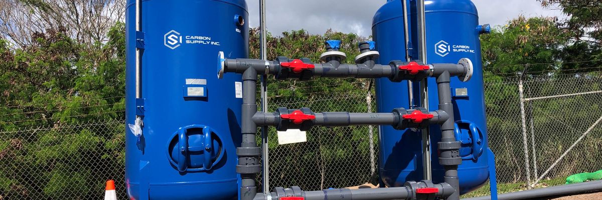 AMR blue Carbon filtration tankss