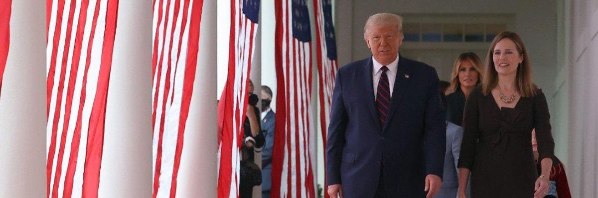 Confirmation Hearings Exposed Barrett as a Hardcore Rightwing Activist