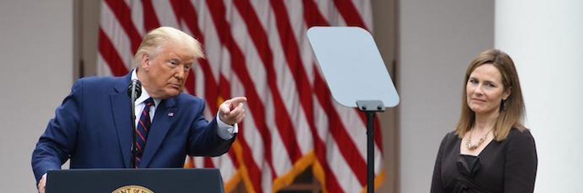 Progressives Demand Outside Supreme Court: 'No Confirmation Before Inauguration'