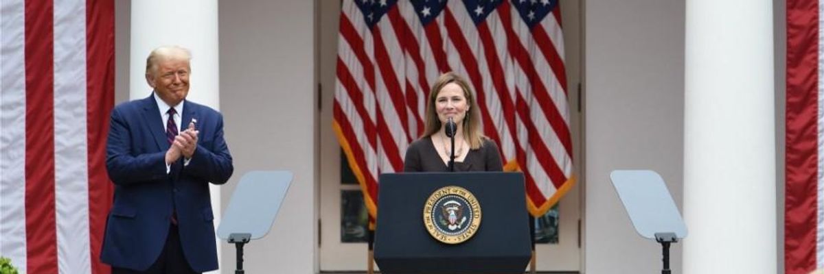 'Hopefully Amy Coney Barrett Will Come Through': Trump Legal Adviser Admits Campaign Is Pining for Supreme Court Rescue