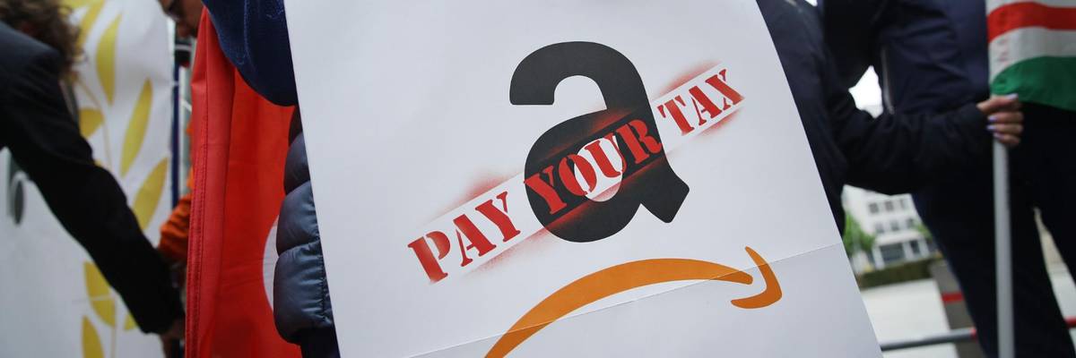 After $53 Billion in European Sales Last Year, Amazon Paid $0 in Corporate Taxes