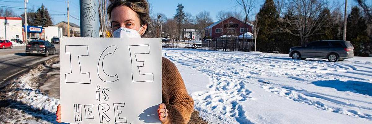 Federal Agent Tells Maine ICE Observer She's Going in 'Nice Little Database' for 'Domestic Terrorists'