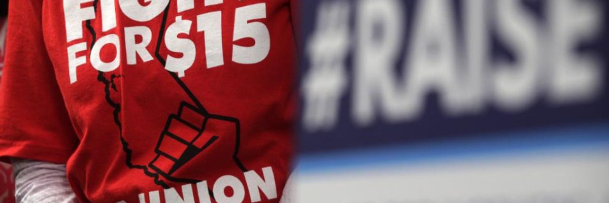 'Raises From Coast to Coast in 2021': New Year, Higher Minimum Wages in 24 States and 50 Municipalities Thanks to Fight for $15