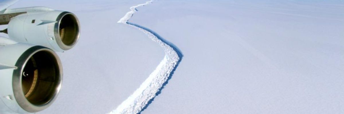 Massive Iceberg Poised to Break Away From Antarctica, Scientists Say