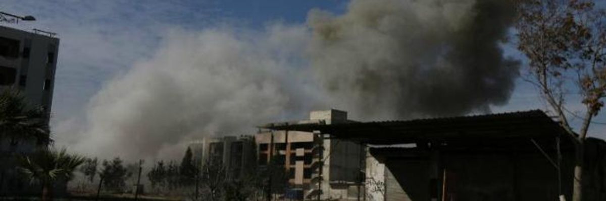 Outrage as Syrian Government Conducts Most Fatal Bombing in Three Years