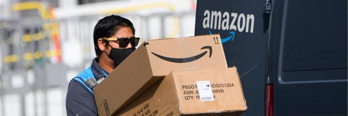 Amazon to Delivery Drivers: Agree to Be Spied On Biometrically or You're Fired