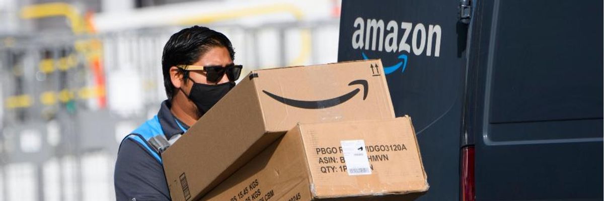 Amazon to Delivery Drivers: Agree to Be Spied On Biometrically or You're Fired