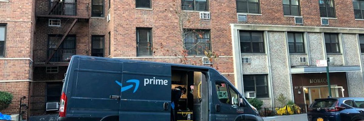 Warnings of Growing 'Surveillance Empire' as AI Van Cameras Give Amazon 'Roaming Eyes in Every Neighborhood'