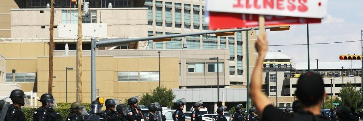 Critics Denounce Trump's "Dangerous" Claim That Locking Away Americans With Mental Illnesses Is the Answer to Gun Violence