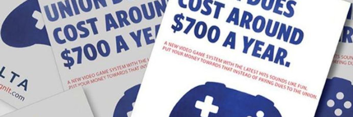 'Corporate Greed, Plain and Simple': Sanders Leads Senate Letter Pressuring Delta to End 'Demeaning' Anti-Union Campaign