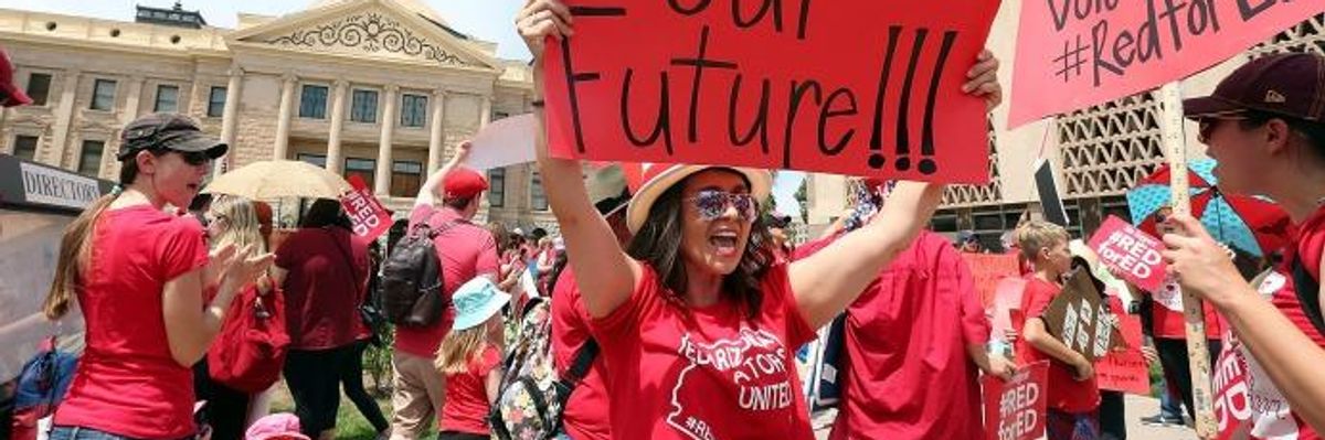After Achieving 'Something Truly Historic,' Arizona Teachers Head Back to Classrooms With Sights on November Elections