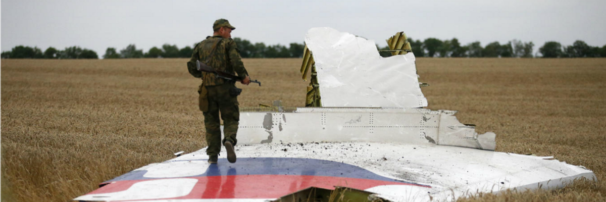 Investigation Demanded for Plane Shot Down over Ukraine