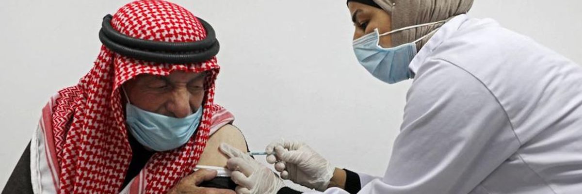 Doctors Without Borders Warns Palestinians 'Urgently' Need More Covid-19 Vaccines