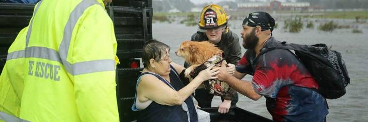 As Florence Makes Landfall, Poorest Once More Likely to Suffer Most From Storm's Destruction