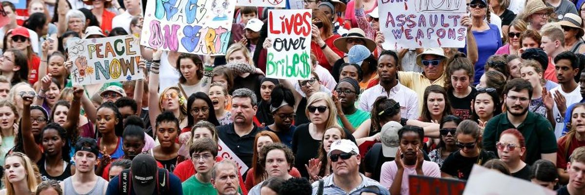 #NeverAgain: Parkland Students Lead Thousands in Rally to Demand Gun Control Legislation
