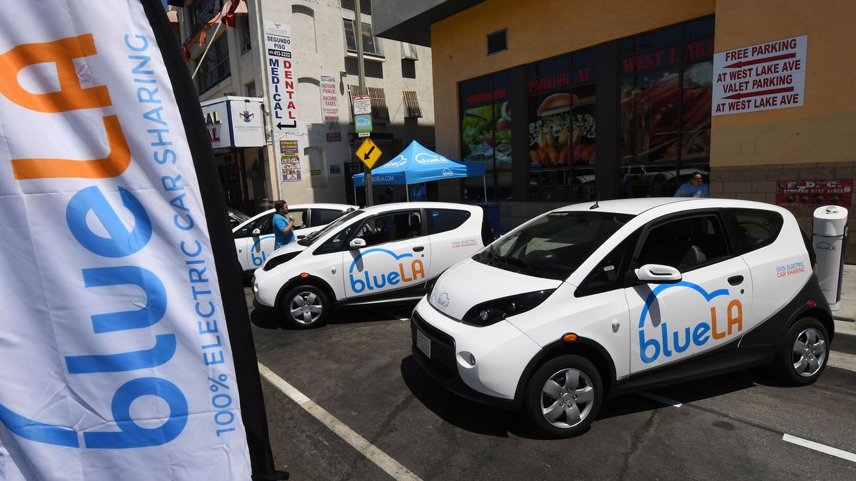 An EV car sharing program in LA.