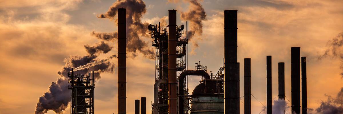 An ExxonMobil oil refinery.