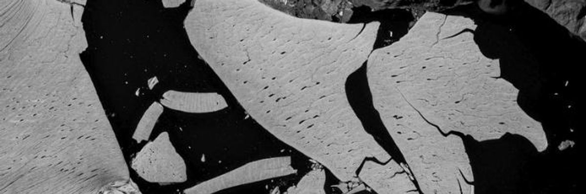 'Yet Another Alarm Bell': Ice Chunk Twice Size of Manhattan Breaks Off Greenland Glacier Amid Record Arctic Warming