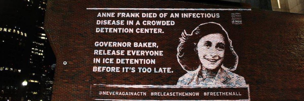 Because 'Anne Frank Did Not Die in a Gas Chamber,' Jewish Activists Cite Disease in Nazi Death Camps in Call to Free Detained Immigrants