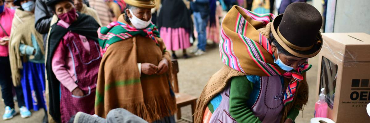 Nearly One Year After 2019 'Right-Wing Coup,' Bolivians Head to the Polls for National Elections