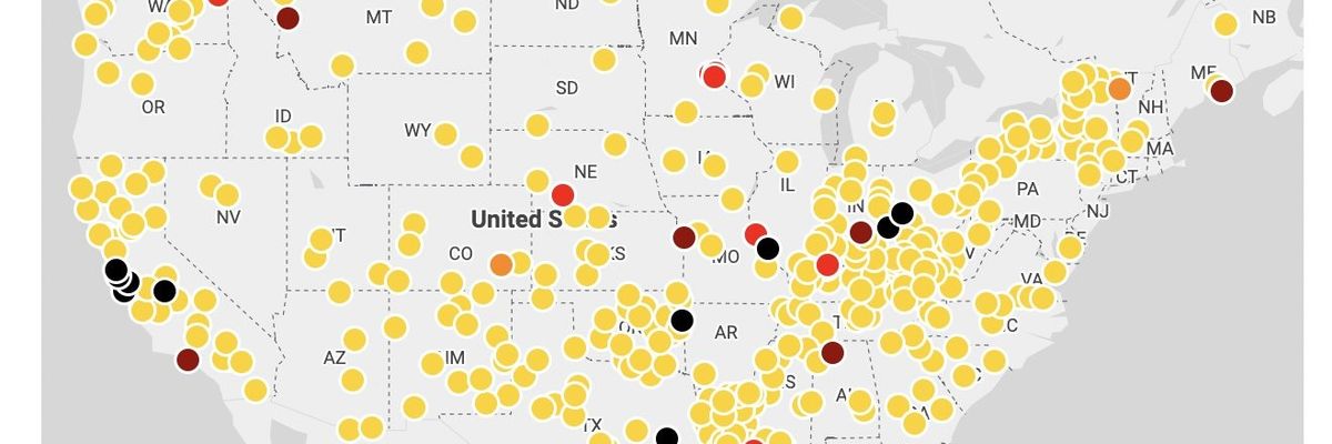 Here's a Map of What Trump-GOP Destruction of US Hospitals Looks Like