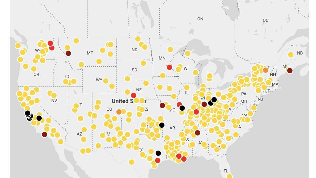 Here's a Map of What Trump-GOP Destruction of US Hospitals Looks Like