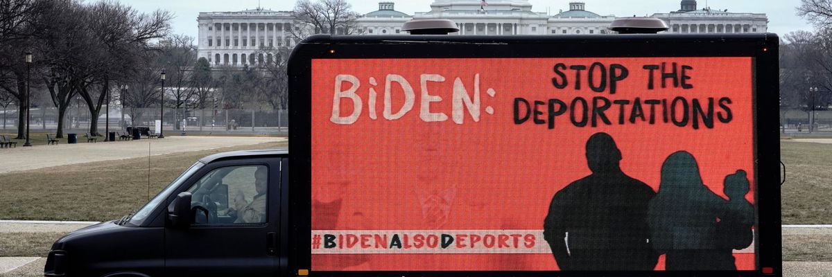 With 300,000 Deported in First 100 Days, Rights Group Warns Biden 'Well on Track to Repeat' Obama Failures