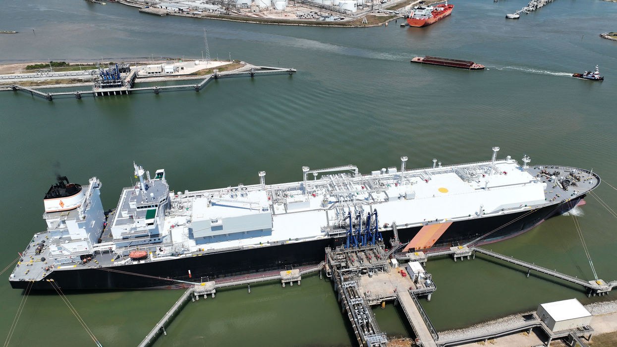 an LNG export terminal in Texas