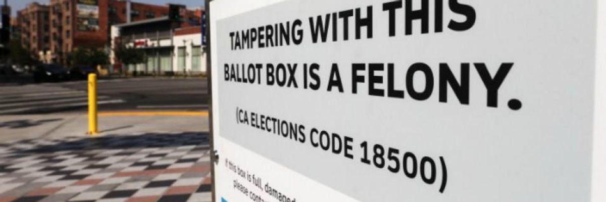 California Republicans Double Down on Defying Order to Cease and Desist Deployment of Bogus Ballot Boxes
