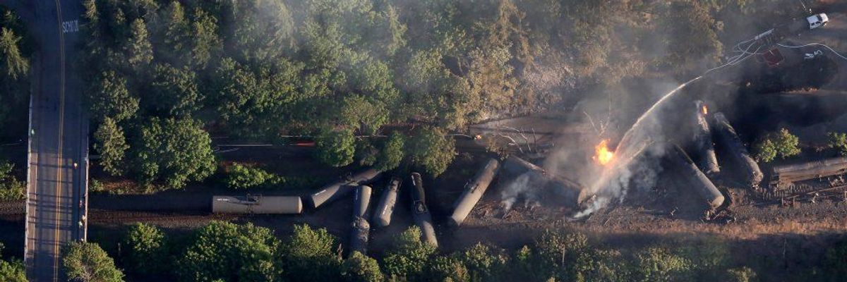 Oil Train Disaster Plans: A Burning Need for the Truth about Oil Train Fires