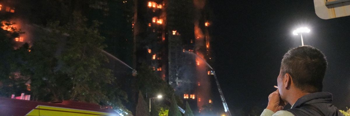 Criminal Probe Underway as Hong Kong Tower Fire Leaves Dozens Dead and Hundreds Missing