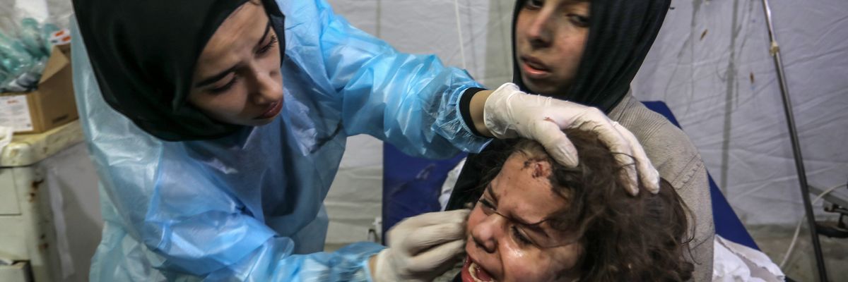 'We Are Being Killed Here, Please Do Something': Nurses and Doctors Plead for Gaza Cease-Fire