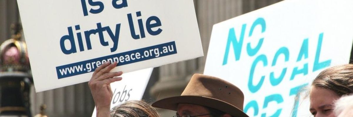 Dear Media: Trump's "Beautiful, Clean Coal" Is Another Lie. Please Hold Him Accountable.