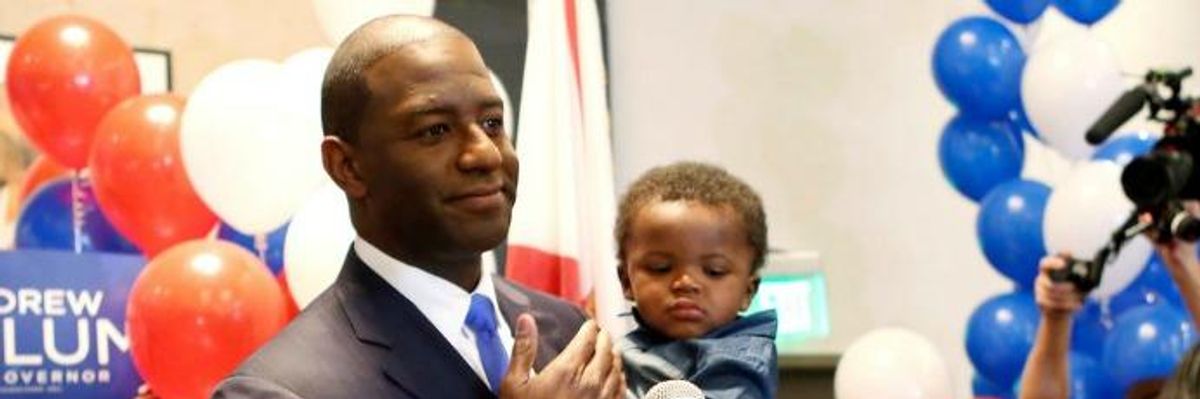 'What the Political Revolution Is All About': Historic Upset by Progressive Andrew Gillum in Florida