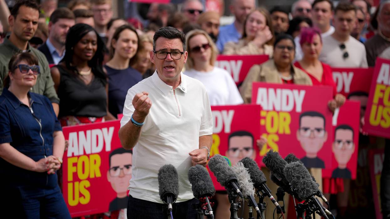 Andy Burnham Speaks In Makerfield After By-Election Victory