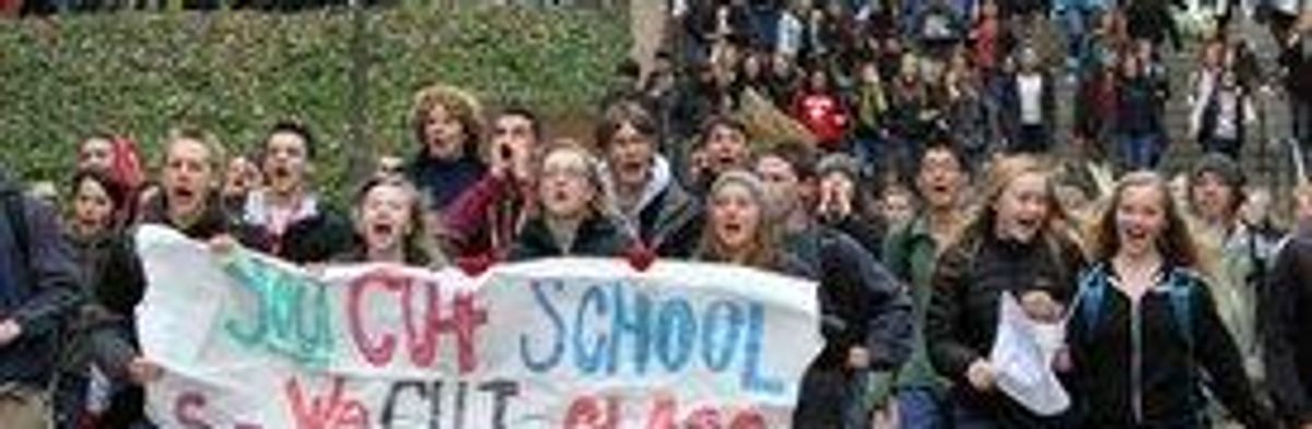 'Fund Us!' Seattle Students Walk Out Over State Education Cuts