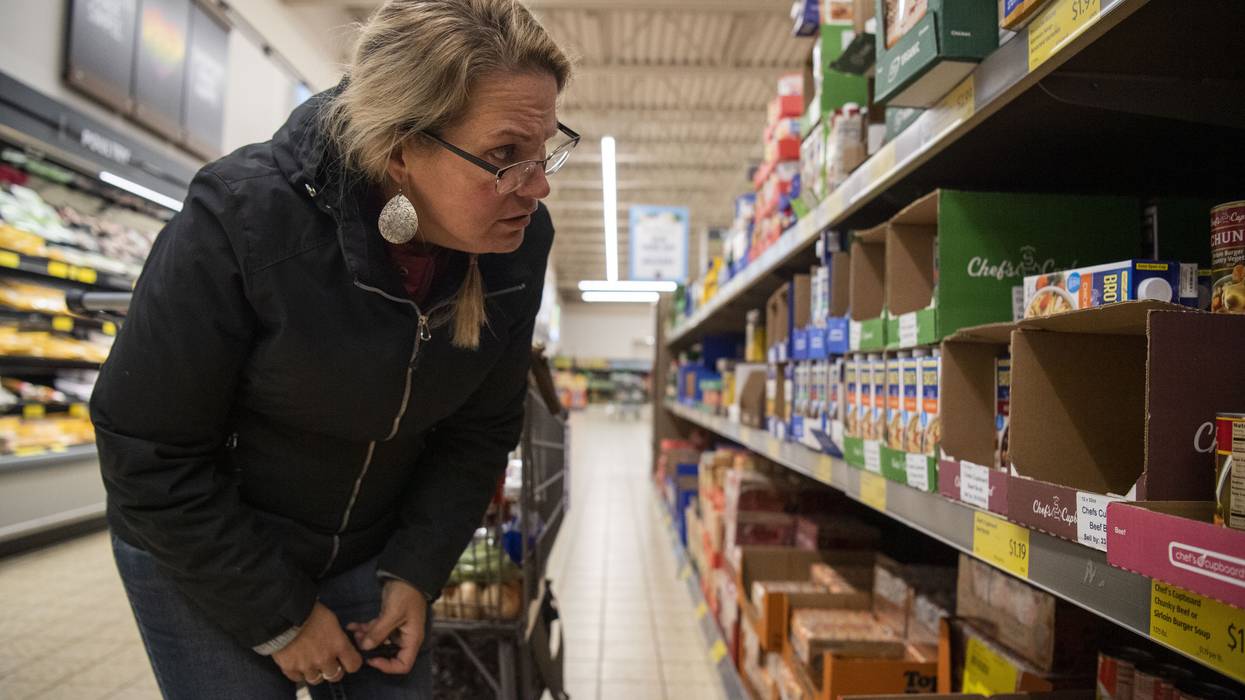 Anne Lee is a dairy farmer with several jobs who has a difficult time affording to feed her family.