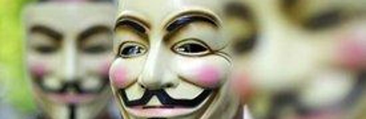 'Anonymous' Hacks FBI/Scotland Yard Call on 'Anonymous Hacking'