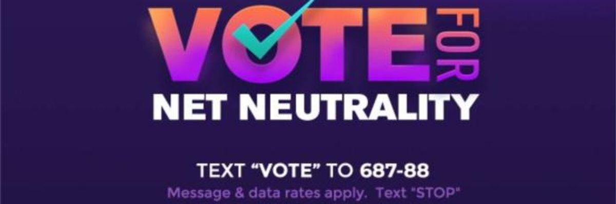 As Midterms Near, Campaign Demands to Know: "Is Your Member of Congress Fighting to Save Net Neutrality?"