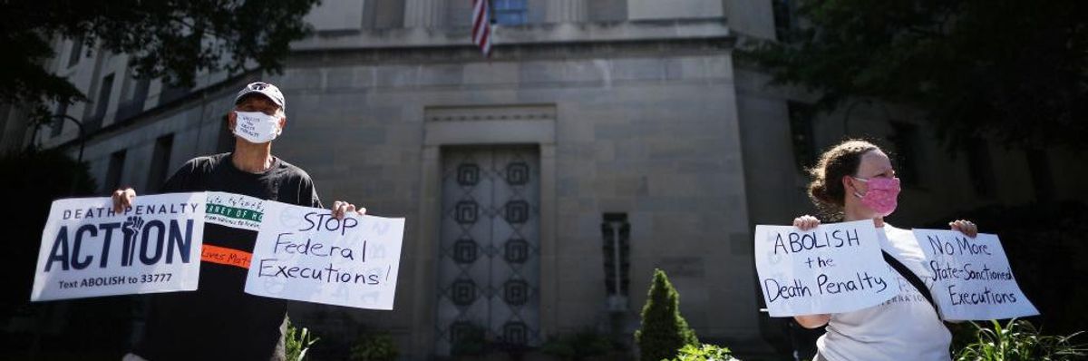 Not Even a Global Pandemic Could Stop the Federal Government from Pursuing a String of Back-to-Back Executions This Summer