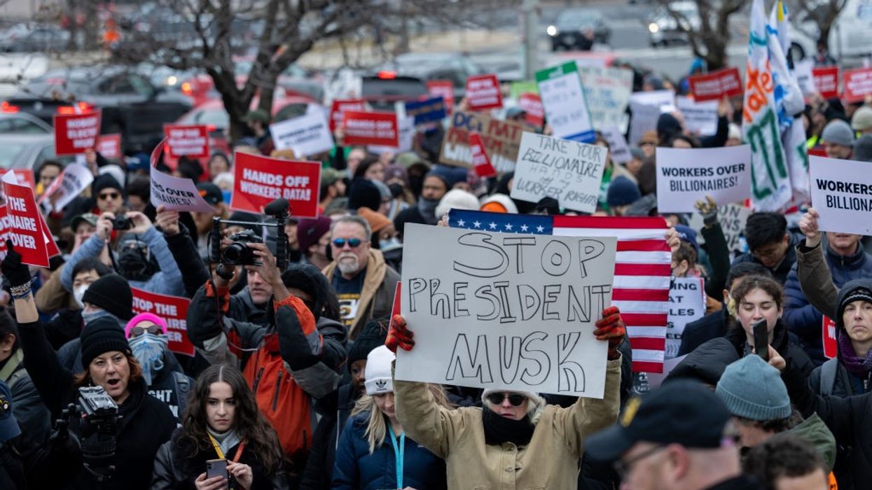Anti-DOGE rally in Washington