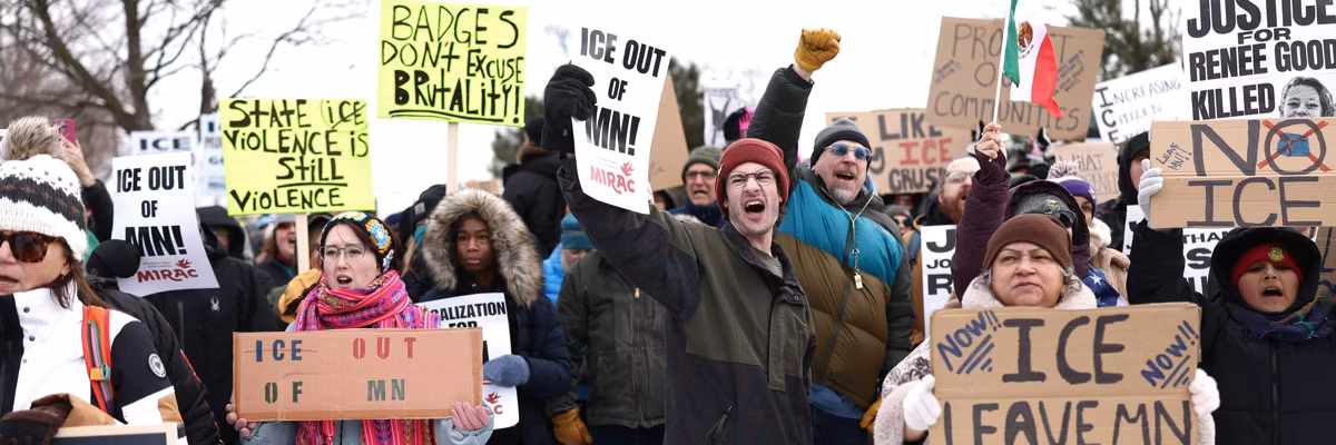 Anti-ICE Protest for Renee Nicole Good in Minneapolis