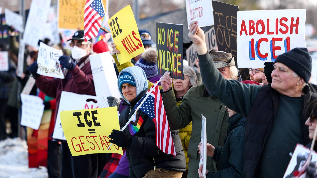 Anti-ICE Protest...