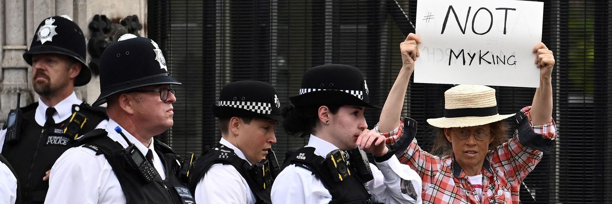 Anti-monarchy protest