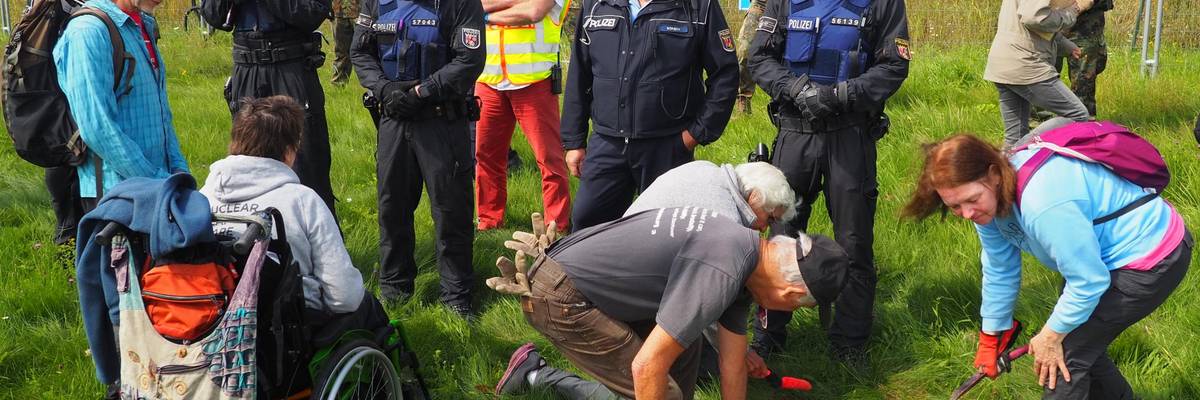 Anti-nuclear protest Germany