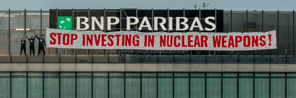 Campaigners Say 'Bloviating' by Trump at UN Should Not Distract World From Serious Effort to Ban Nuclear Weapons Once and For All