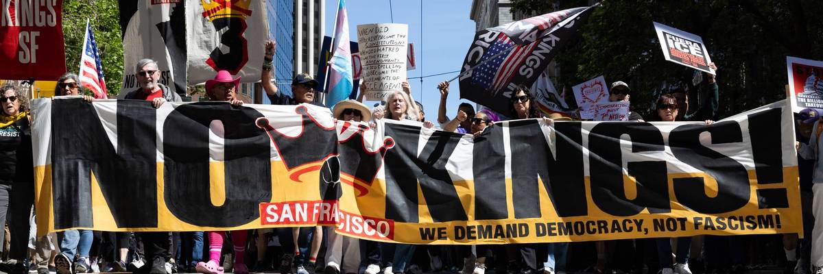 Anti-Trump "No Kings" Protests Held Across The US