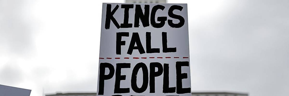 Anti-Trump "No Kings" Protests Pop Up Across The Country