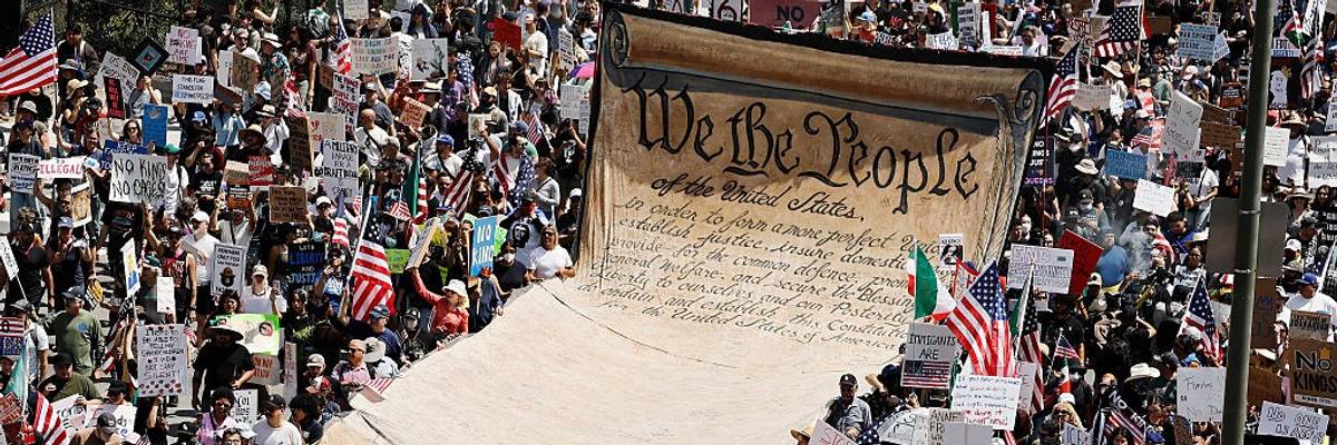 Anti-Trump "No Kings" Protests Pop Up Across The Country